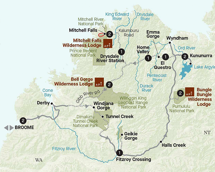 Kimberley Complete map