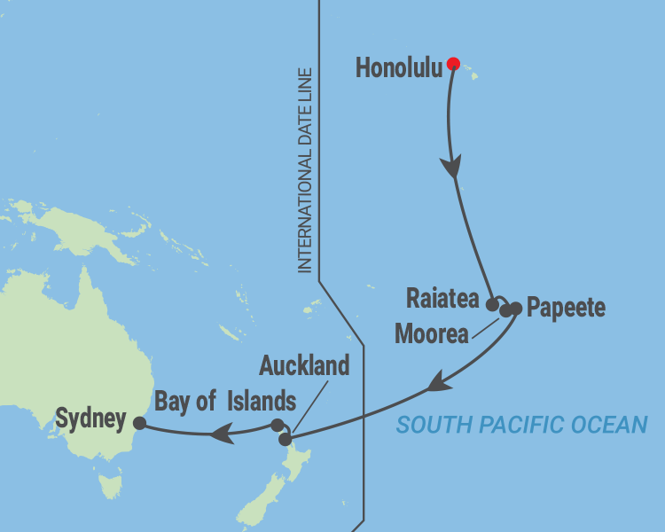 French Polynesia & New Zealand Cruise